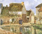 Camille Pissarro, Duck pond